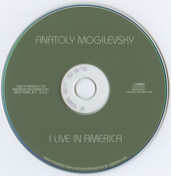      . I Live In America  CD
