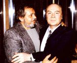 Евгений Кричмар с Владимиром Трошиным в 1991 г.