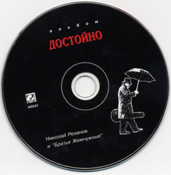 Николай Резанов и Братья Жемчужные Достойно 1995 (CD)