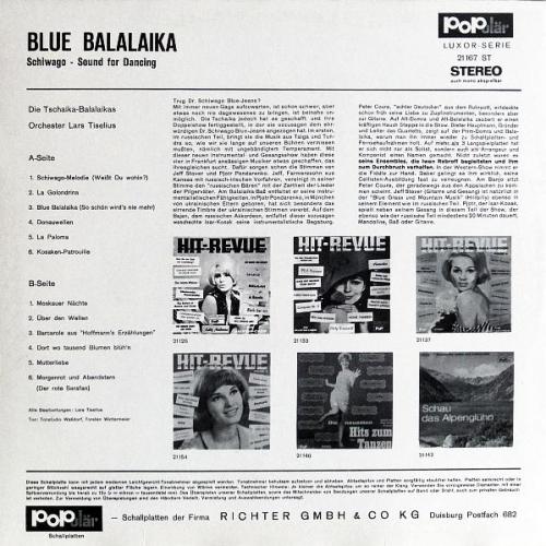 Группа Чайка (ФРГ) Blue-Balalaika 1970-е