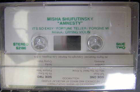 Misha Shufutinsky Amnesty 1986 (MC). Аудиокассета