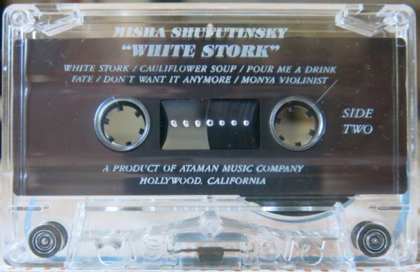 Misha Shufutinsky White Stork 1992 (MC). Аудиокассета. Переиздание