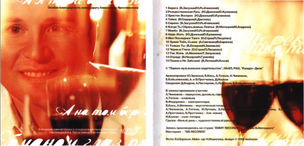 Александр Малинин Берега 2001 (CD)