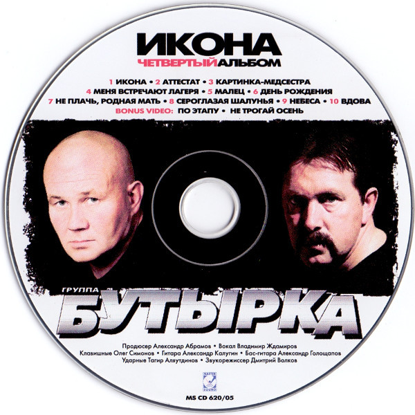 Группа Бутырка Икона 2005 (CD)