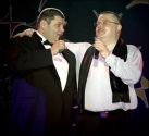 Михаил Круг и Александр Фрумин на последнем концерте в казино «Конти» поют «Владимирский централ»