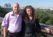 Евгений Кисляков и Полина Берёза. Воробьёвы горы