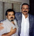 Евгений Кричмар с Никитой Михалковым в 1989 г.