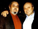 Евгений Кричмар с Михаилом Жванецким в сентябре 1998 г.