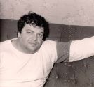 Алексей Ширяев во время работы над первым альбомом, 1990