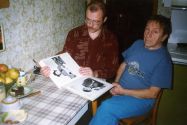 Сергей Маклаков и Андрей Дёмин (фото из личной коллекции Антона Щербакова)