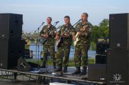 Группа «Солдаты России». Концерт на Ростке 2 августа 2009г.