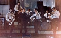 Анатолий Могилевский с оркестром "Комбо" в рижском ресторане "Лидо" 1964