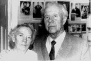 Константин Тарасович Сокольский с супругой Теклой Станиславовной (фото конца 80-х годов)