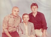 Станислав Ерусланов, Евгений Оршулович и Юрий Брилиантов (г.Одесса, фото начала-середины 80-х годов)