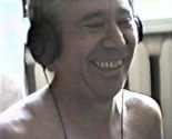 В.Сорокин, на записи концерта с анс. ЛАНЖЕРОН у С.Ерусланова, Одесса 16 августа 1994
