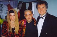 Виктор Березинский с артистами из России. Майами, 2004 год