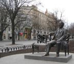 Памятник Леониду Утёсову в Одессе
