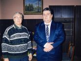 Костя Беляев и А.Волокитин в Краснознаменске, 1999.12.24