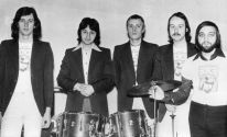 Константин Никольский (слева) в группе Стаса Намина. 1976 год