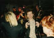 Играет панк-группа "Монгол Шуудан". Германия, г. Гамбург 1992 г.